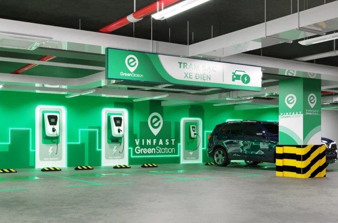 ビンファスト電気自動車充電ステーションモデル ⓒ Vinfast ビンファスト電気自動車充電ステーションモデル ⓒ Vinfast